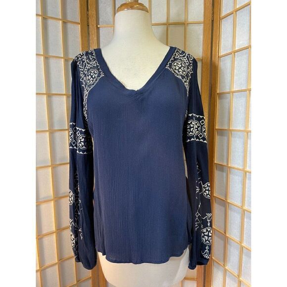 Francesca's Miami Med Boho Blouse - Picture 10 of 16